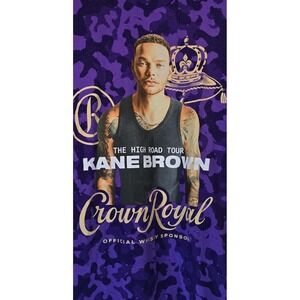 Crown Royal Kane Brown The High Road Tour T-Shirts‎ Purple Small